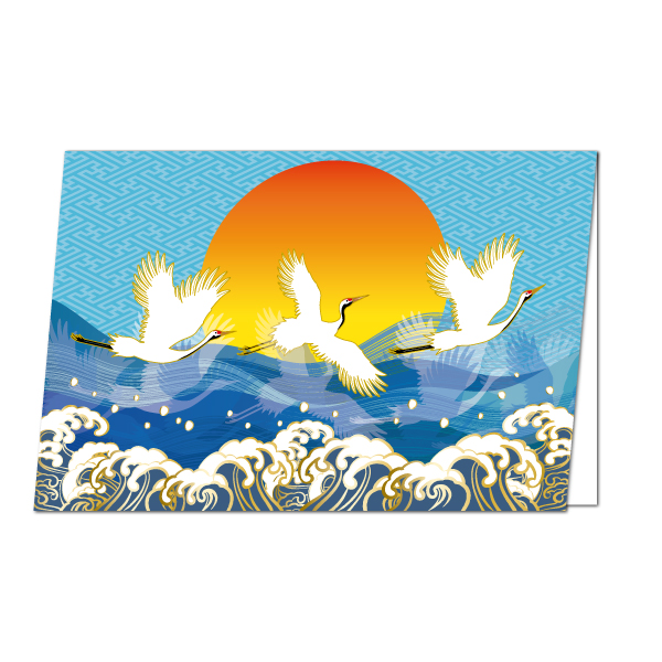【カード】海原の鶴